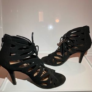 Christian Siriano Shoes | Black Heels | Poshmark